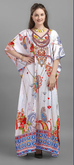 Amazing White Color Georgette Fabric Indowestern