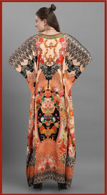 Amazing Peach Color Georgette Fabric Indowestern