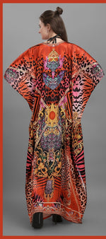 Amazing Red Color Georgette Fabric Indowestern