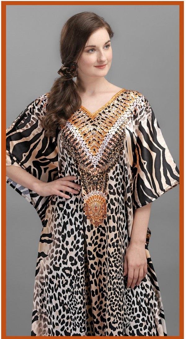 Amazing Brown Color Georgette Fabric Indowestern