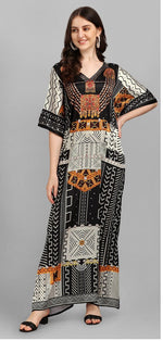 Superb Black  Color Satin Fabric Indowestern