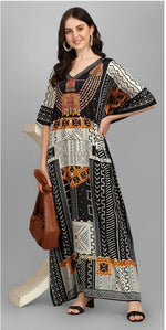 Superb Black  Color Satin Fabric Indowestern