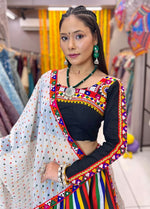 Impressive Multi Color Rayon Fabric Designer Lehenga
