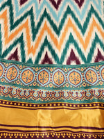 Amazing Multi Color Satin Fabric Designer Lehenga