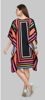 Lovely Black Color Polyester Fabric Kaftan