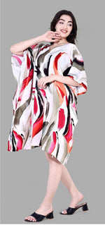 Beautiful White Color Polyester Fabric Kaftan