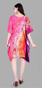 Beautiful Multi Color Polyester Fabric Kaftan