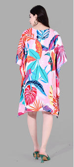 Beautiful Multi Color Polyester Fabric Kaftan
