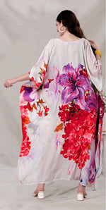 Radiant White Color Silk Fabric Indowestern