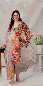 Radiant Brown Color Silk Fabric Indowestern