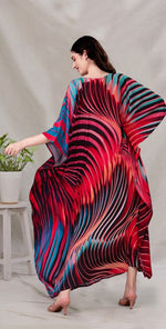 Radiant Multi Color Silk Fabric Indowestern