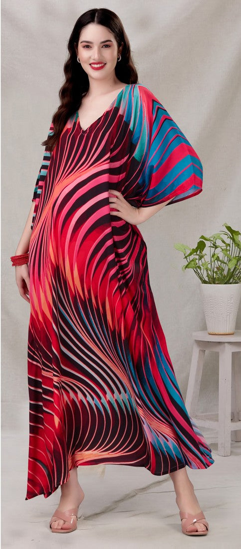 Radiant Multi Color Silk Fabric Indowestern