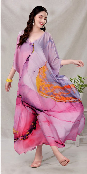 Radiant Pink Color Silk Fabric Indowestern