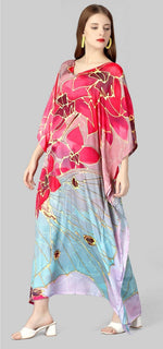Beautiful Multi Color Silk Fabric Indowestern