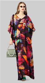 Beautiful Black Color Silk Fabric Indowestern