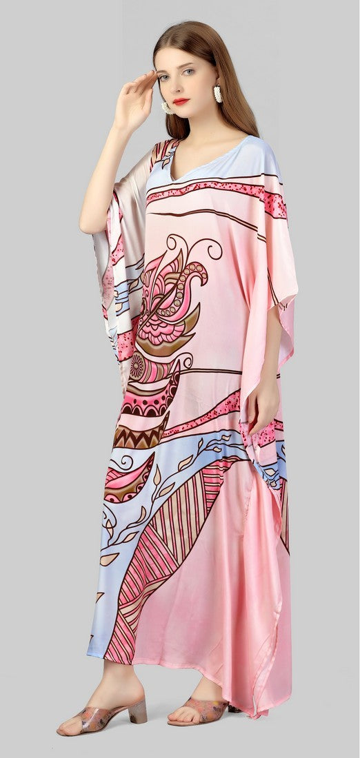 Beautiful Pink Color Silk Fabric Indowestern