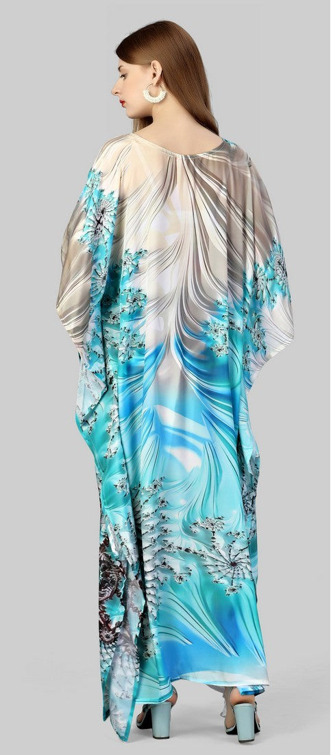 Beautiful Blue Color Silk Fabric Indowestern