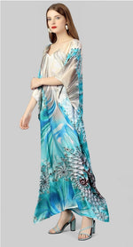 Beautiful Blue Color Silk Fabric Indowestern