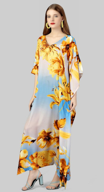 Beautiful Multi Color Silk Fabric Indowestern