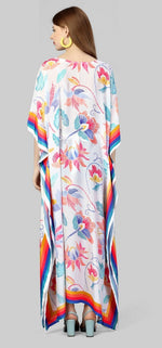 Beautiful White Color Silk Fabric Indowestern