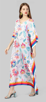 Beautiful White Color Silk Fabric Indowestern