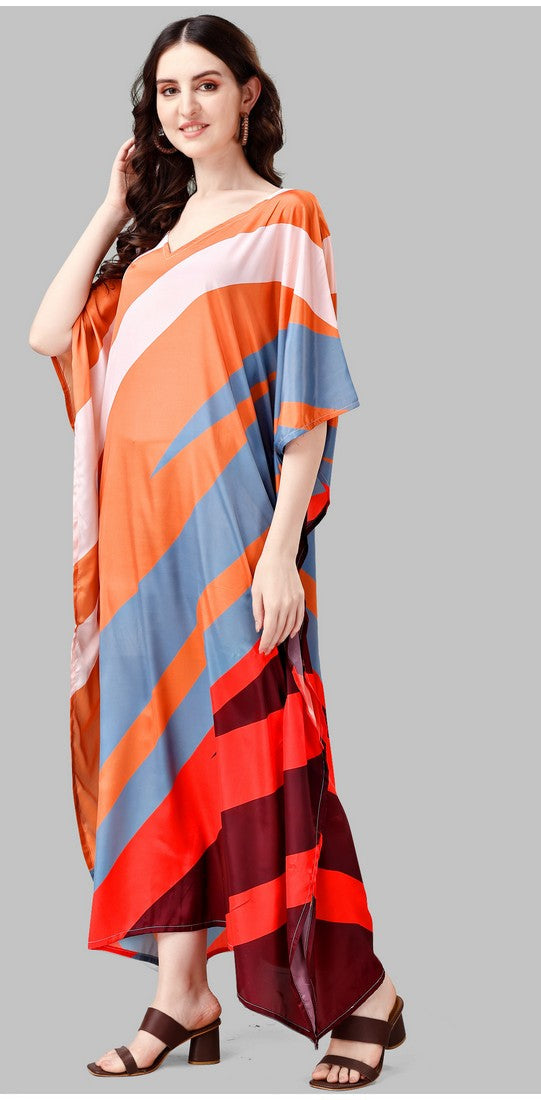 Lovely Multi Color Silk Fabric Indowestern