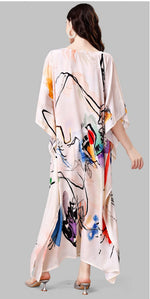 Lovely Peach Color Silk Fabric Indowestern