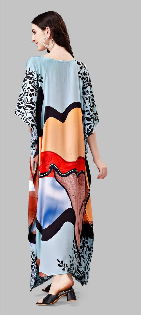 Lovely Multi Color Silk Fabric Indowestern