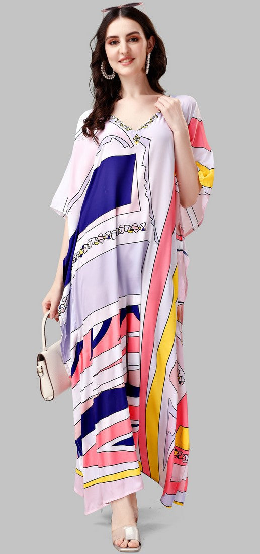 Lovely Multi Color Silk Fabric Indowestern