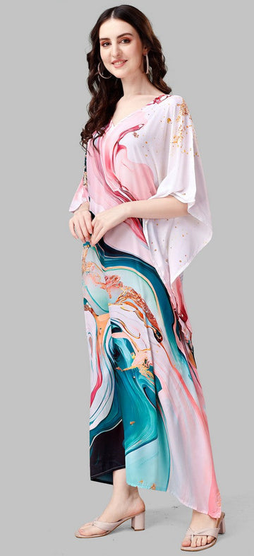 Lovely Pink Color Silk Fabric Indowestern