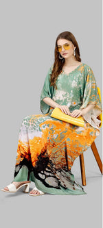 Radiant Green Color Silk Fabric Indowestern