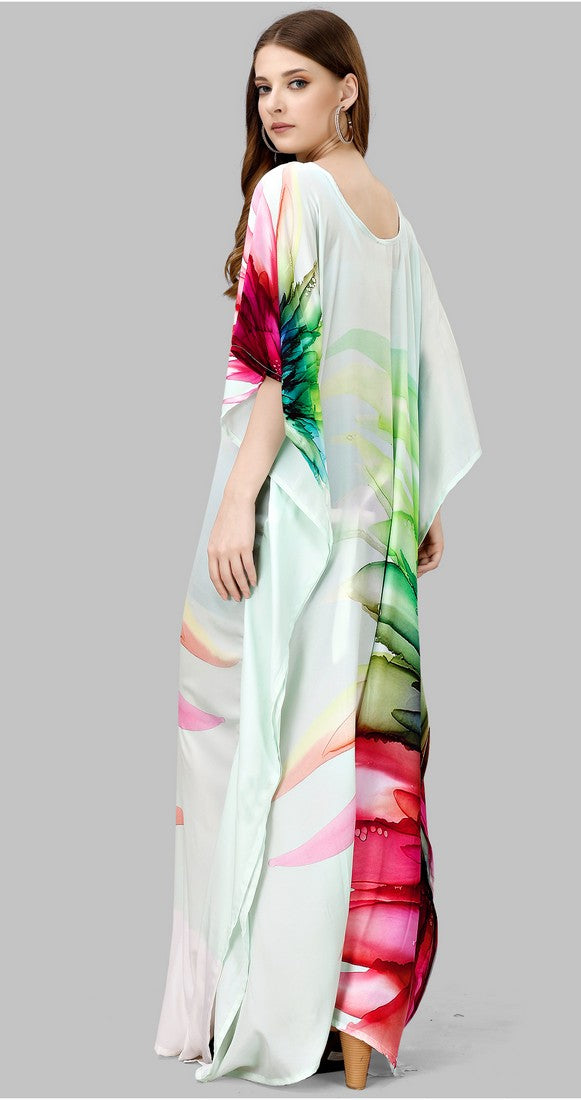 Radiant Green Color Silk Fabric Indowestern