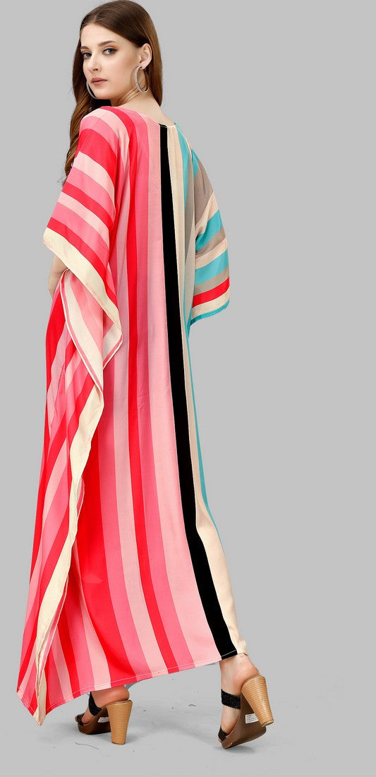 Radiant Multi Color Silk Fabric Indowestern