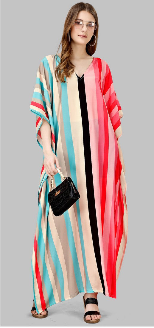 Radiant Multi Color Silk Fabric Indowestern