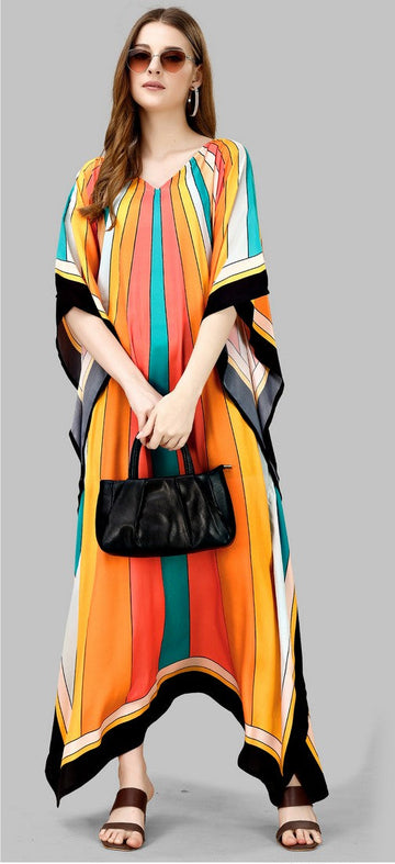 Radiant Multi Color Silk Fabric Indowestern