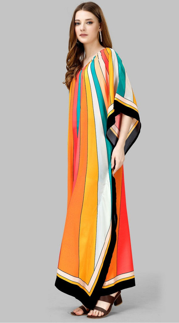 Radiant Multi Color Silk Fabric Indowestern