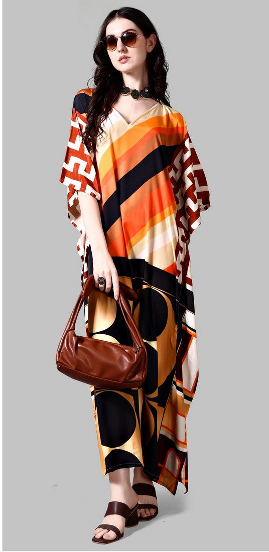 Radiant Multi Color Silk Fabric Indowestern