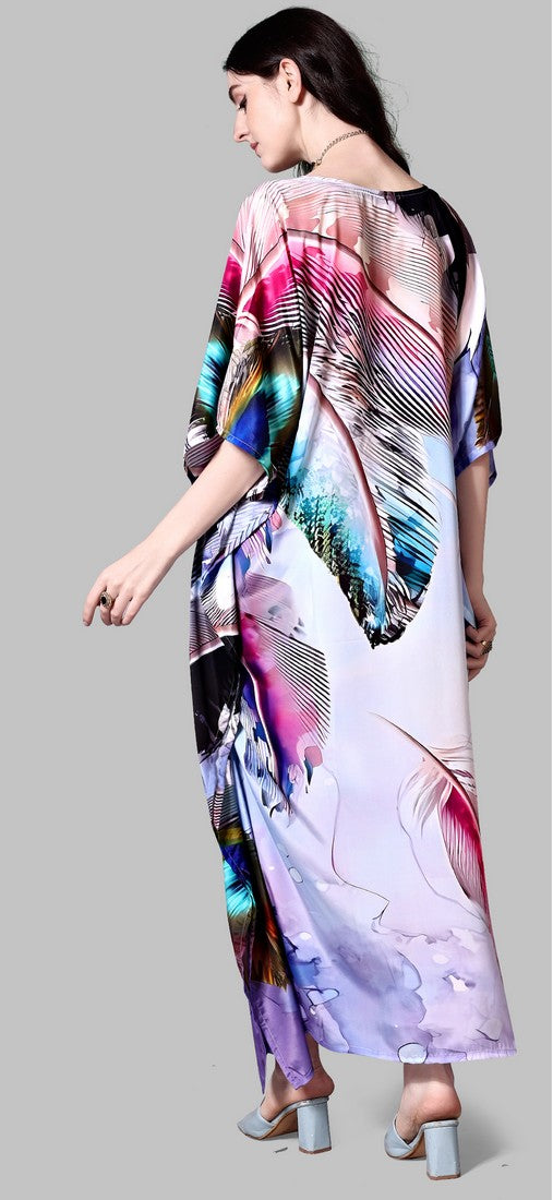 Radiant Multi Color Silk Fabric Indowestern