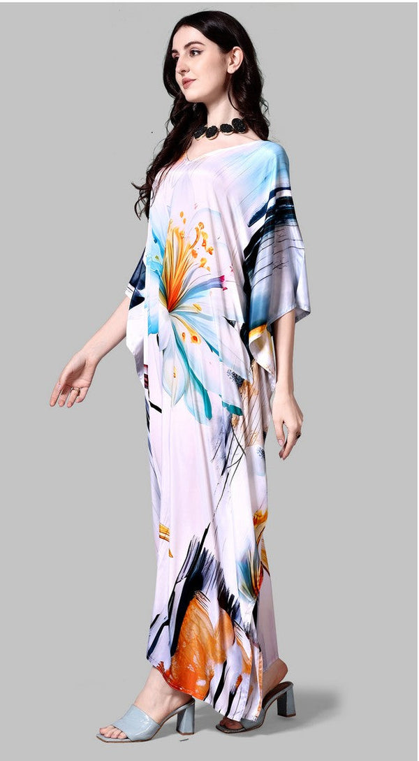 Radiant White Color Silk Fabric Indowestern