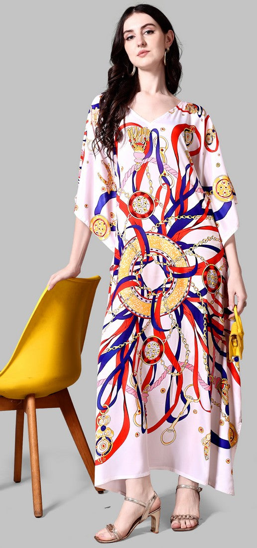 Radiant White Color Silk Fabric Indowestern