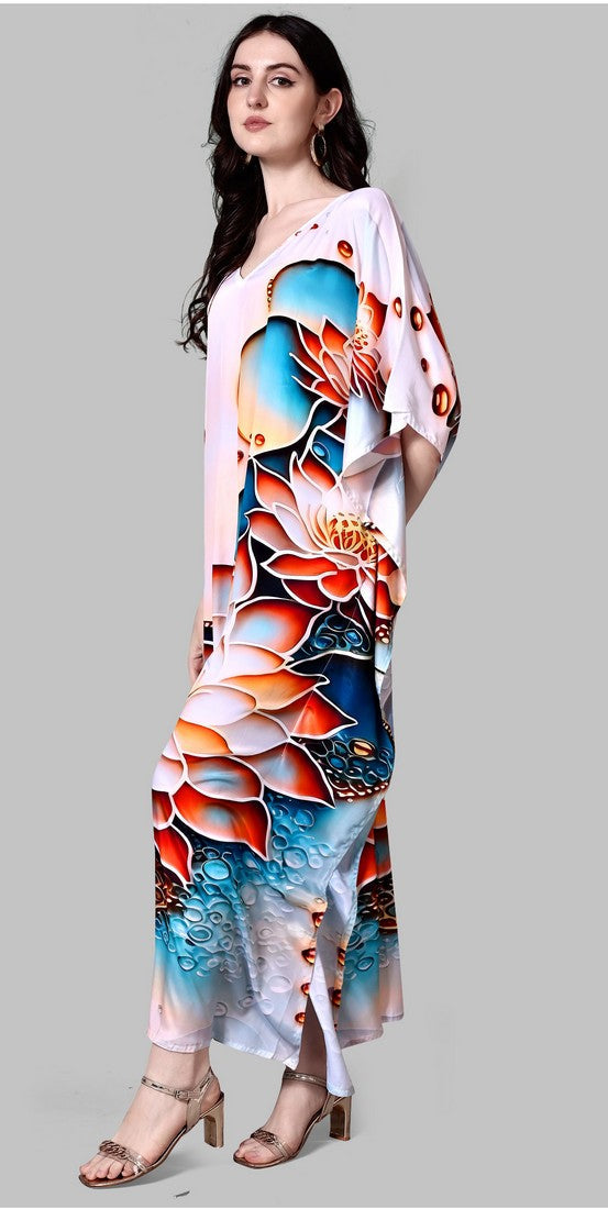 Radiant White Color Silk Fabric Indowestern