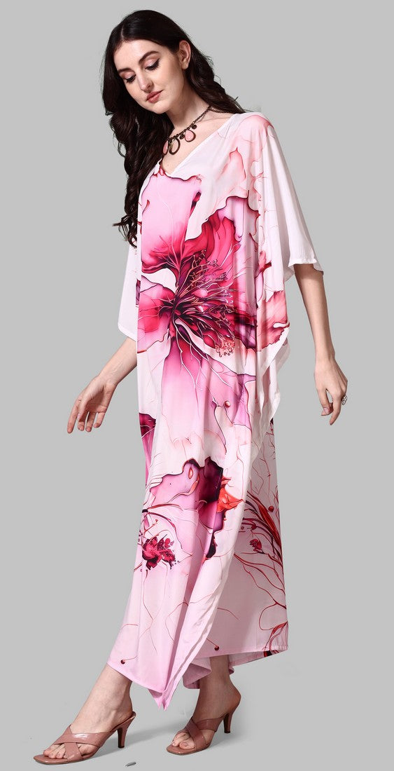 Radiant Pink Color Silk Fabric Indowestern