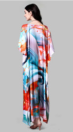 Radiant Multi Color Silk Fabric Indowestern