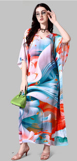 Radiant Multi Color Silk Fabric Indowestern