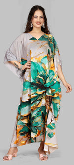 Beautiful Grey Color Silk Fabric Indowestern