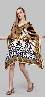 Radiant Cream Color Silk Fabric Indowestern