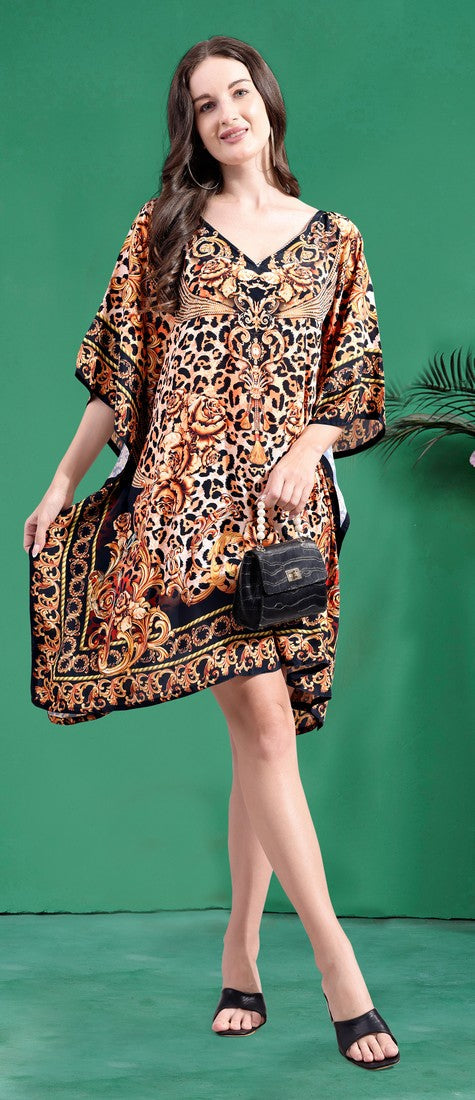 Radiant Brown Color Silk Fabric Indowestern