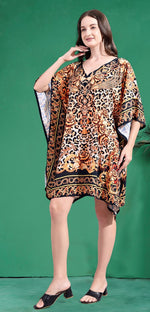 Radiant Brown Color Silk Fabric Indowestern