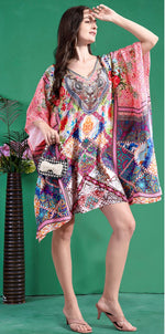 Radiant Multi Color Silk Fabric Indowestern