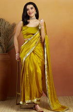 Grand Green Color Velvet Fabric Designer Saree